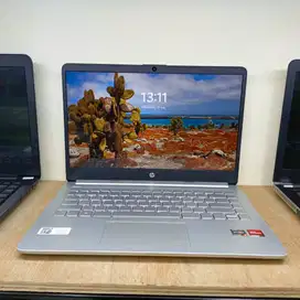 Laptop Leptop hp 14 full silver Ryzen 3-3250U ram 8gb SSD 256gb
