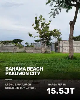 Kavling Bahama, Palm Beach, Pakuwon City STRATEGIS