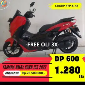 KREDIT DP CUMA 600RIBU YAMAHA NMAX CONNECTED TH 2022 ANGSURAN RENDAH