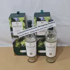 Botol Kosong Unik Bekas Minuman Import MAKALAN LUMINA Hiasan Kamar