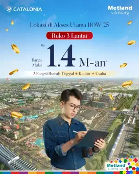 Ruko di metland cibitung