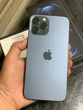 iPhone 12 Pro Max 256gb Pasific Blue iBox Fullset ORI