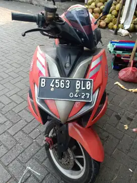 Jual motor AEROX VVA thn 2017, surat BPKB+STNK komplit ya