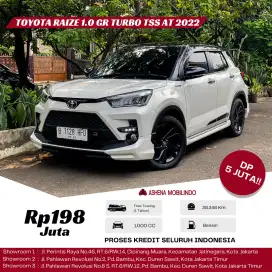 Toyota Raize GR  AT turbo TSS two Tone 2022 Putih