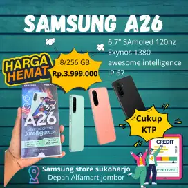 Samsung A26 5g bisa cicilan DP mulai 0%