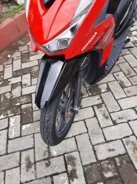 NEW BEAT ECO '22 HITAM MERAH PAJAK ON SLEMAN TERAWAT DAN TINGGAL PAKAI