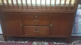 Box bayi kayu jati