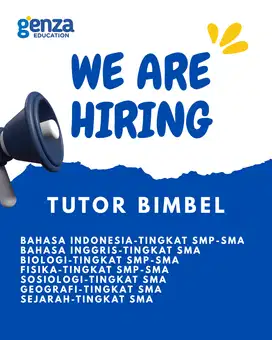 Tutor bimbel genza pondok cabe