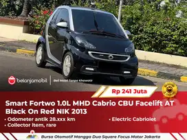 [ KM ANTIK 28RB ] Smart Fortwo 1.0L MHD Cabrio CBU Facelift 2013/2014