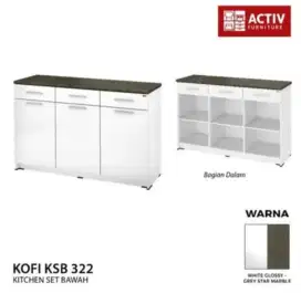 Kitchen Set Activ Kofi KSB 322