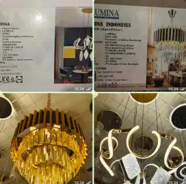 2 item lampu hias gantung