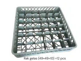 Restomart RAK GELAS bekas