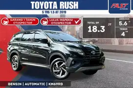 TOYOTA RUSH S TRD 2019 1.5 AT LOW KM.69RB & PAJAK PANJANG #F6ST