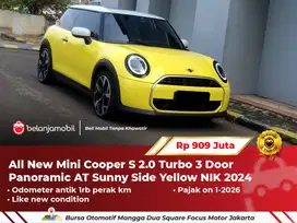 [ ODO 1RB KM ] All New Mini Cooper Minicooper S 2.0 Turbo AT 2024/2025