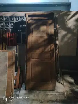 Jual kusen dan pintu jati super