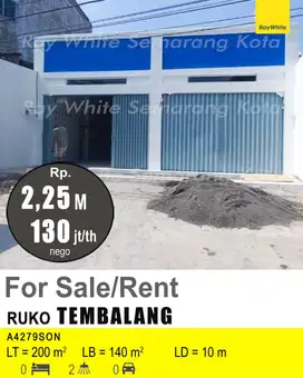 DIJUAL DAN DISEWAKAN RUMAH DI TEMBALANG A4279