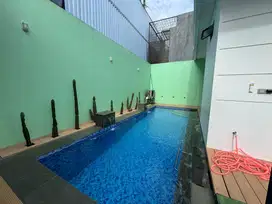 Alam Sutera 2 Lantai Semi Furnish Ada Swimming Pool, TURUN 1.2 MILYAR