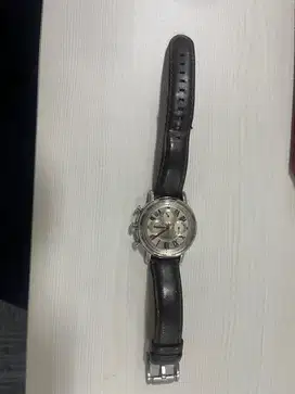 Fossil FS5117 Buchanan Chronograph Light Brown Leather Watch