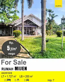 DIJUAL RUMAH DI MIJEN A4281