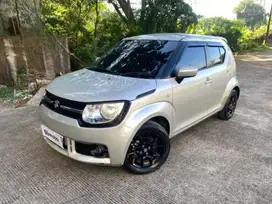 Low KM Suzuki Ignis 1.2 GL Bensin-MT 2017 Abu-abu LDAO
