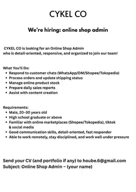 online shop admin