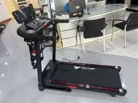 Alat fitnes treadmill elektrik TL 633  warna hitam
