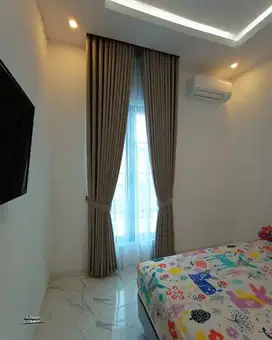 Jual & Pasang Gorden Vitrase Wallpaper Roller Blinds Korden Gordeng