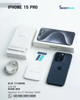 iPhone 15 Pro IBOX Garansi On Mulus