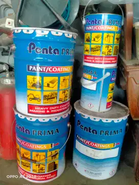 Cat epoxy warna merah