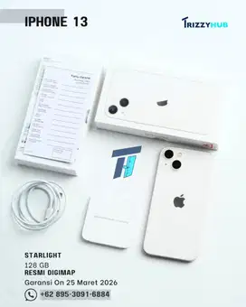 IPhone 13 128 GB Like New BH 100% Resmi Digimap