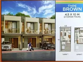 Dijual Rumah Milenial Cluster California Uk 4,5x10 Pik2