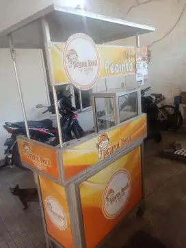 Rombong portable lengkap murah