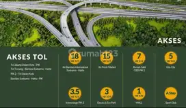 Dijual Rumah Pik 2 Cluster Permata Hijau Type 10x20