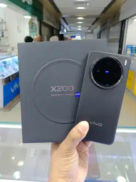 Vivo X200 5G 12/256 Black Second Super Like New 100% Garansi Ori Vivo