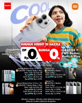 REDMI NOTE 14 PRO 5G BELUM ADA UANG BISA KREDIT FREE TWS