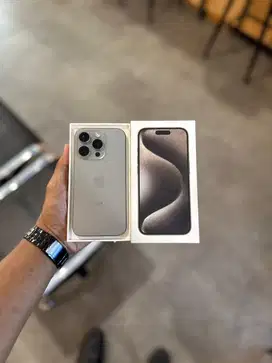 iPhone 15 Pro Natural Titanium 128GB Ex iBox (Resmi)