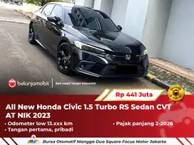 [ LOW KM ] All New Honda Civic 1.5 TC RS Sedan CVT AT NIK 2023/2024