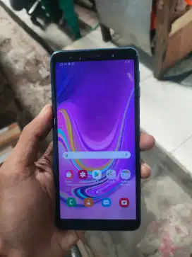 Samsung galaxy A7 2018 4/64 nfc body fisik lecet pemakaian hp Chasan