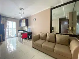 2 Bed room furnish bagus 3AC view CP Apt.Mediterania garden res 2