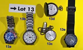 Watches (jam tangan) second berbagai merk