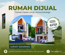 Jual Rumah 2 Lantai Baru Dekat Kampus Unpad Jatinangor
