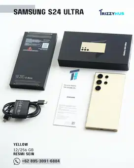 Samsung S24 Ultra 256 GB Resmi SEIN Mulus