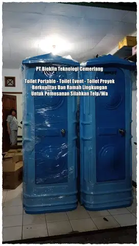 Toilet Event, Toilet Proyek, WC Umum, Toilet Portable, Murah Siap Paka
