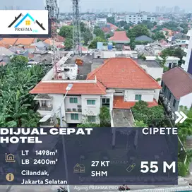 Cipete Dijual Hotel Lokasi Sangat Strategis Investasi Menjajikan