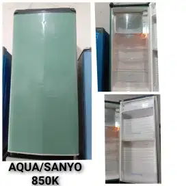 Kulkas AQUA bekas bergaransi