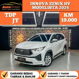 TDP 9 JUTA Toyota Innova Zenix 2.0 V Hybrid Modelista Cvt A/T Nik.2024