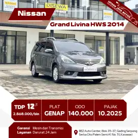 NISSAN GRAND LIVINA 1.5 HWS AT 2014