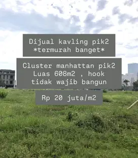Kavling Manhattan PIK2 Termurah