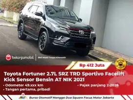 [ GARANSI 1TH ] Toyota Fortuner 2.7L SRZ TRD Sportivo Bensin 2021/2022