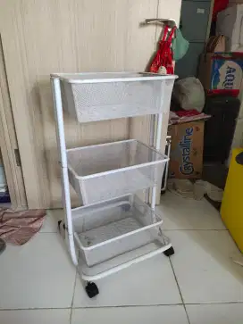 RAK 3 SUSUN pakai roda